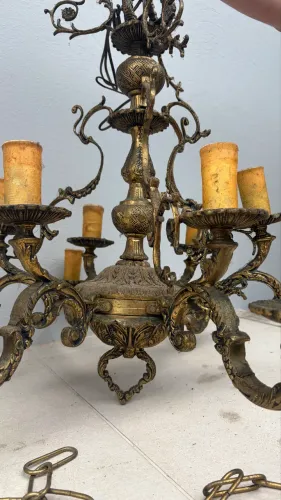Lustre Português Estilo Luís XV