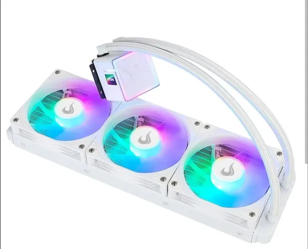 Water Cooler Gamer Rise Mode Frost, ARGB Rainbow, 360mm, AMD e Intel, Branco