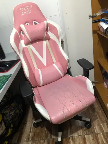 Cadeira gamer xtracer rosa.