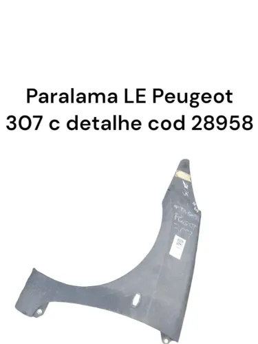 Paralama esquerdo Peugeot 207