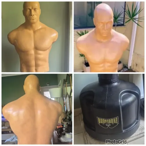 boneco de treino muay thai bob body 