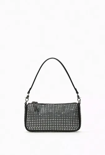 Bolsa Com Brilhos Strass Zara