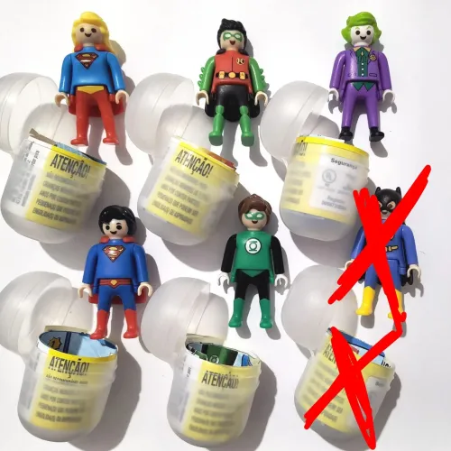 Playmobil DC Kinder Ovo - 5 Personagens
