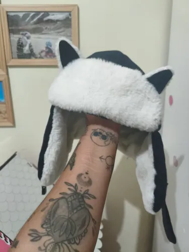 Ushanka de gatinho - meow
