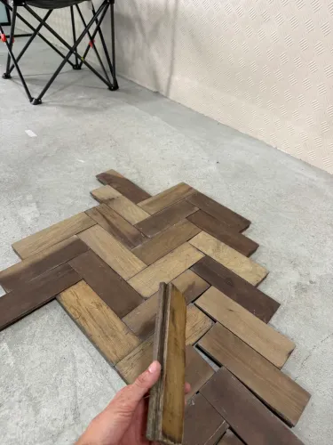 Piso de taco Imbuia - Parquet 34m2