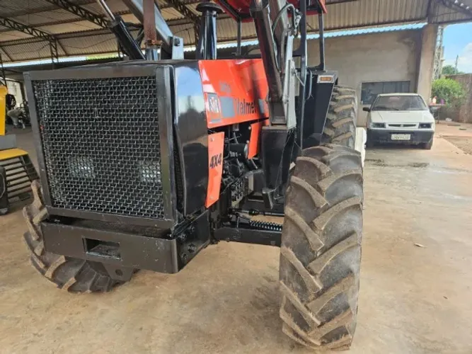 Valmet 985 Turbo 4x4, ano 1997, segundo dono.  Trator com história diferenciada: todas as 