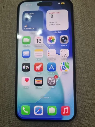 iPhone 15 Pro Max 256GB Titanium Natural + Caixa Original