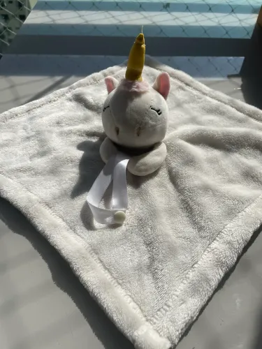 Naninha e prendedor de chupeta