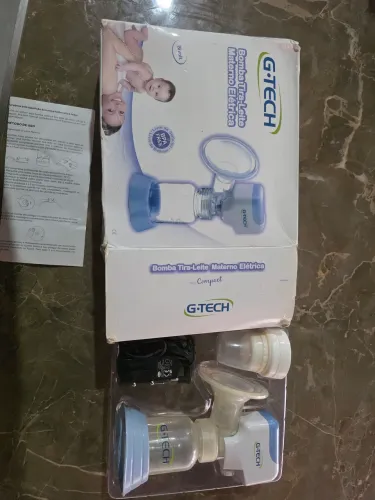 Tira-Leite Elétrica G-Tech Compact Bivolt - Completa c/ Caixa