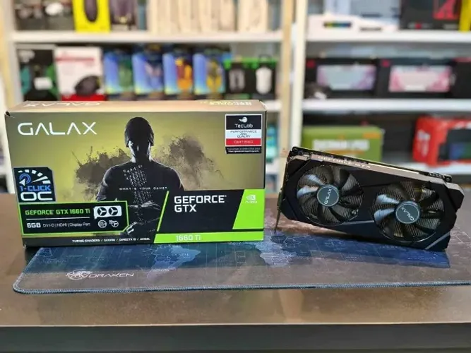 Placa de vídeo GTX 1660 ti