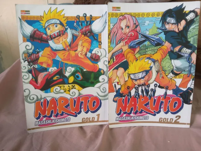 Mangá do naruto gold 1 e 2