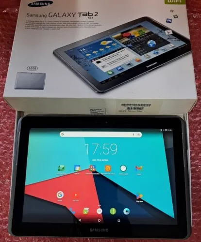 Tablet Samsung Galaxy Tab 2 10.1 (Android 7.1 LineageOS) - Para Peças ou Reparo