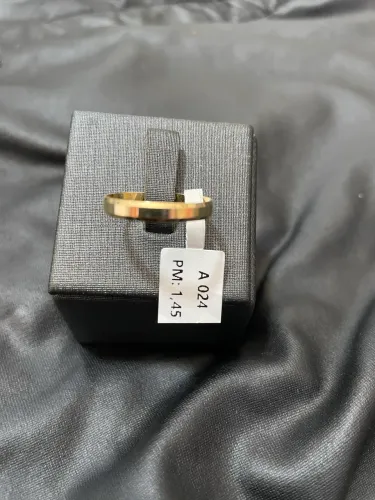 Aliança em ouro 18k