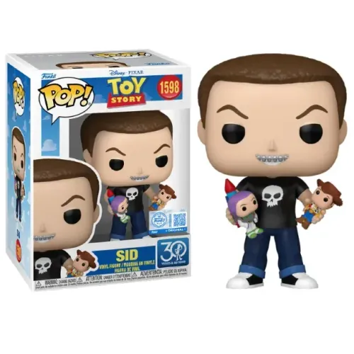 Toy Story 30 anos Funko Sid Disney Pixar