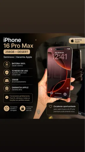iphone 16 pro Max 256 G
