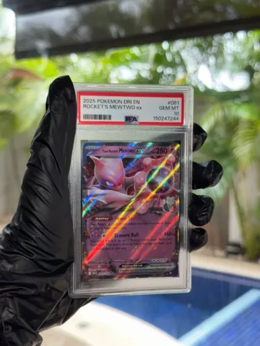 Team Rocket's Mewtwo Ex | PSA 10 | Pokémon | EN