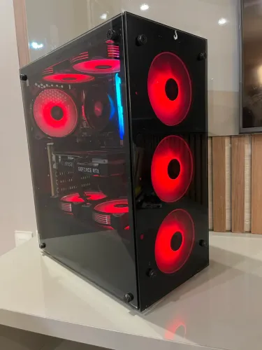 PC Gamer Ryzen 5 + RTX 3050 8Gb com garantia - Em até 18x
