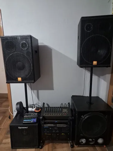 Monte seu kit som conforme sua necessidade sonora e condições financeiras!!!