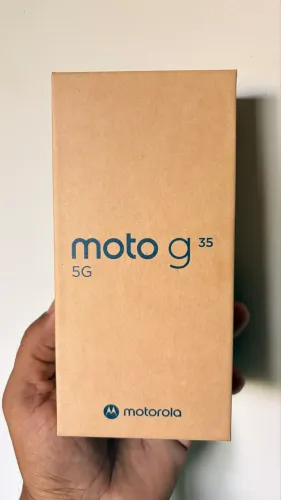 Moto G35 5G 128gb novo