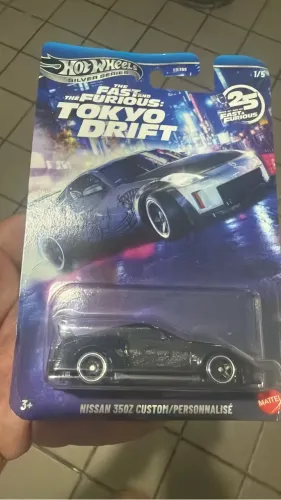 Hot Wheels Velozes e Furiosos Nissan 350Z Silver 