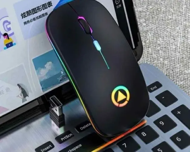 Mouse sem Fio RGB