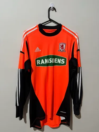 camisa middlesbrough preparada pra jogo de goleiro formotion futebol