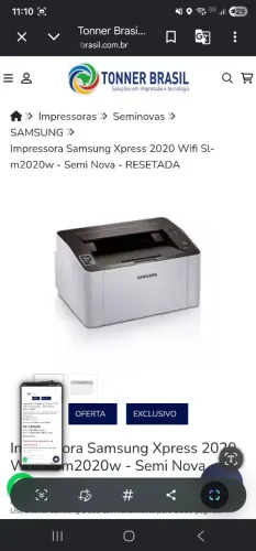 Impressora Tonner Sansung