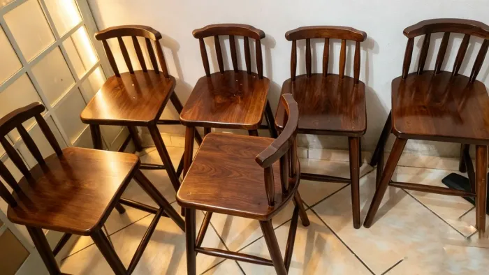 Vendo 6 banqueta para área gourmet