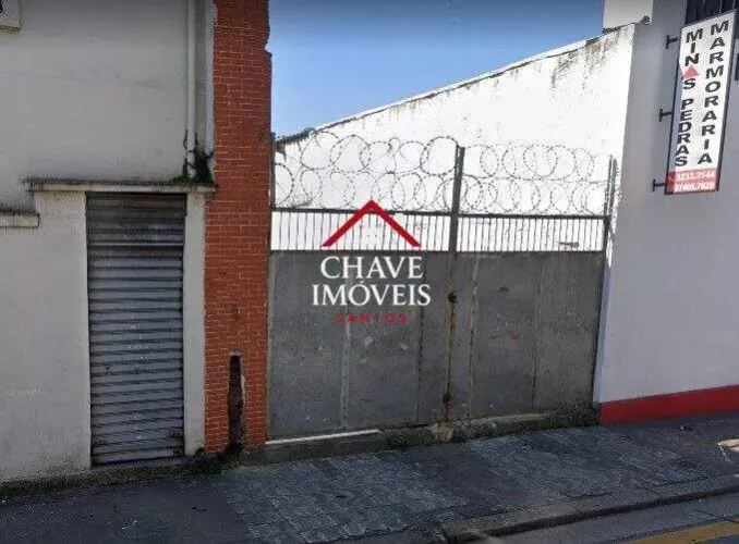 Terreno à venda, 222 m² por R$ 600.000,00 - Centro - Santos/SP