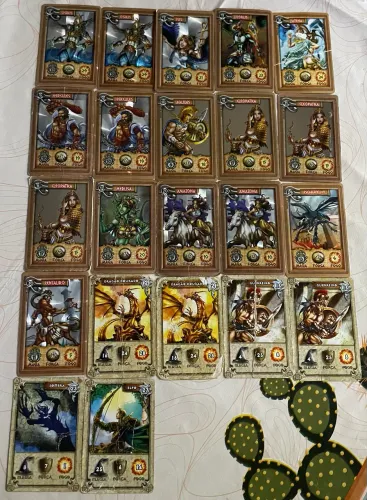 Cards Mythomania e Dracomania Elma Chips