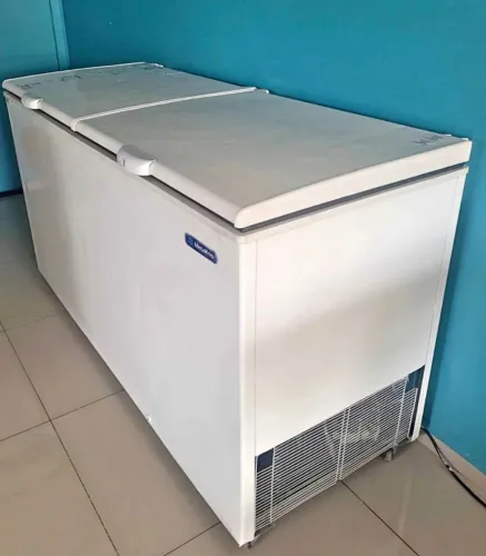 Freezer Horizontal Metalfrio 540 Litros Duas Tampas ? Gigante e Super Conservado