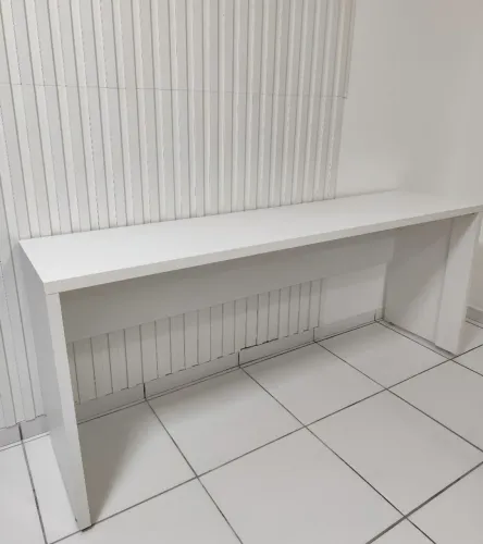 Mesa escritório MDF BRANCA