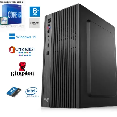 Computador i3 + 8 Gb + 120 Gb