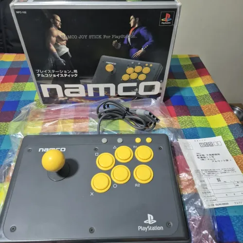 Namco Arcade Stick para PS1 com Caixa 