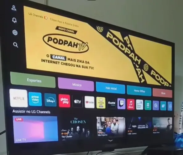 Tv ismart 32 polegadas nova