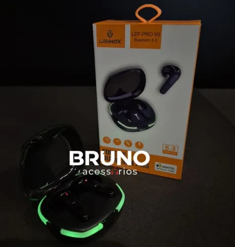 Fone de ouvido sem fio PRO60 Bluetooth 5.3
