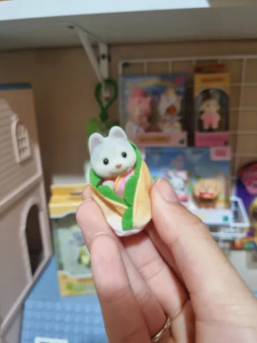 Sylvanian families bebê husky loteria Japão 