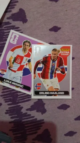 Vendo Luka modríc base e HAALAND Prata