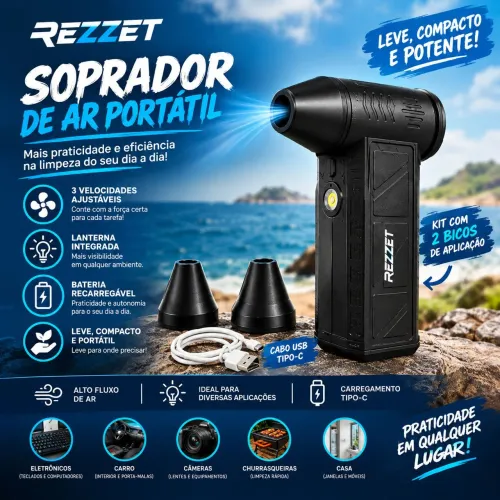 Mini soprador