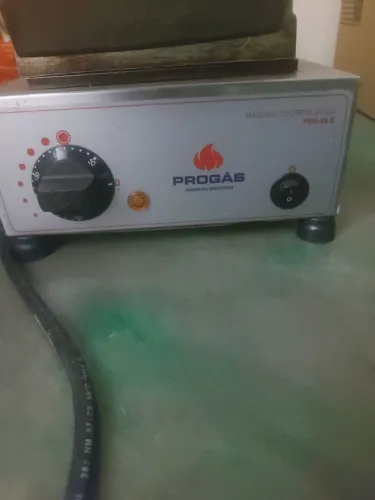 Máquina de crepe suíço profissional 