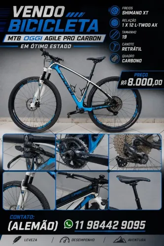 Carbo agile pró. Mtb 