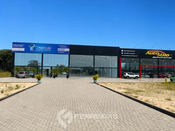 SALA COMERCIAL 600m² COM MESANINO - ENTRADA DA CIDADE