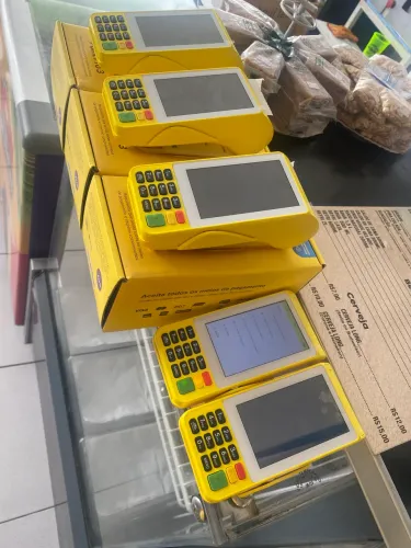 Máquina de cartão entrega imediata 