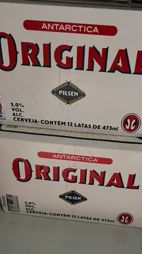 Cerveja original - 12 latas 473ml