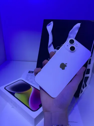 iPhone 14 128gb Acompanha caixa, nota fiscal e garantia Apple vigente.