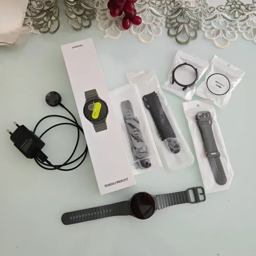 TOP DE LINHA Galaxy Watch 7 44mm BT + Garantia Samsung + Super Kit Premium<br>