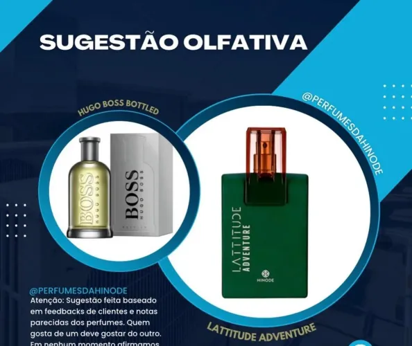 Perfumes da Hinode na promoção 