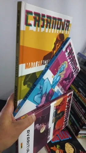 Hqs Casanova 1 A 3 Completo Avaritia Gula Luxuria De Gabriel Bá Fábio Moon Matt Fraction