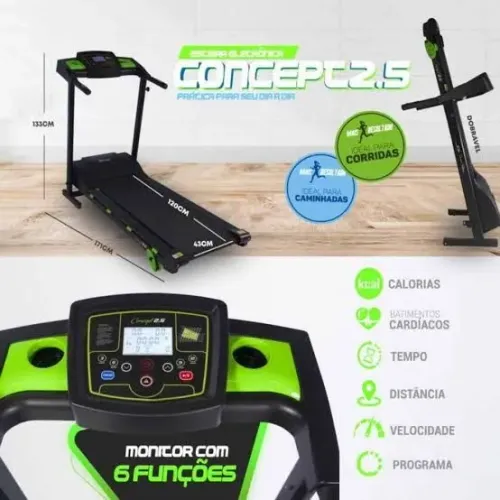 Vendo esteira fitnnes concept 2.5
