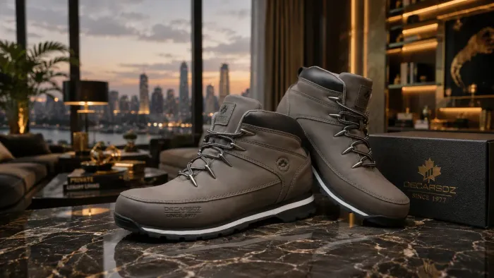 Bota Casual TNG Paris Original Cinza - Tamanho 40